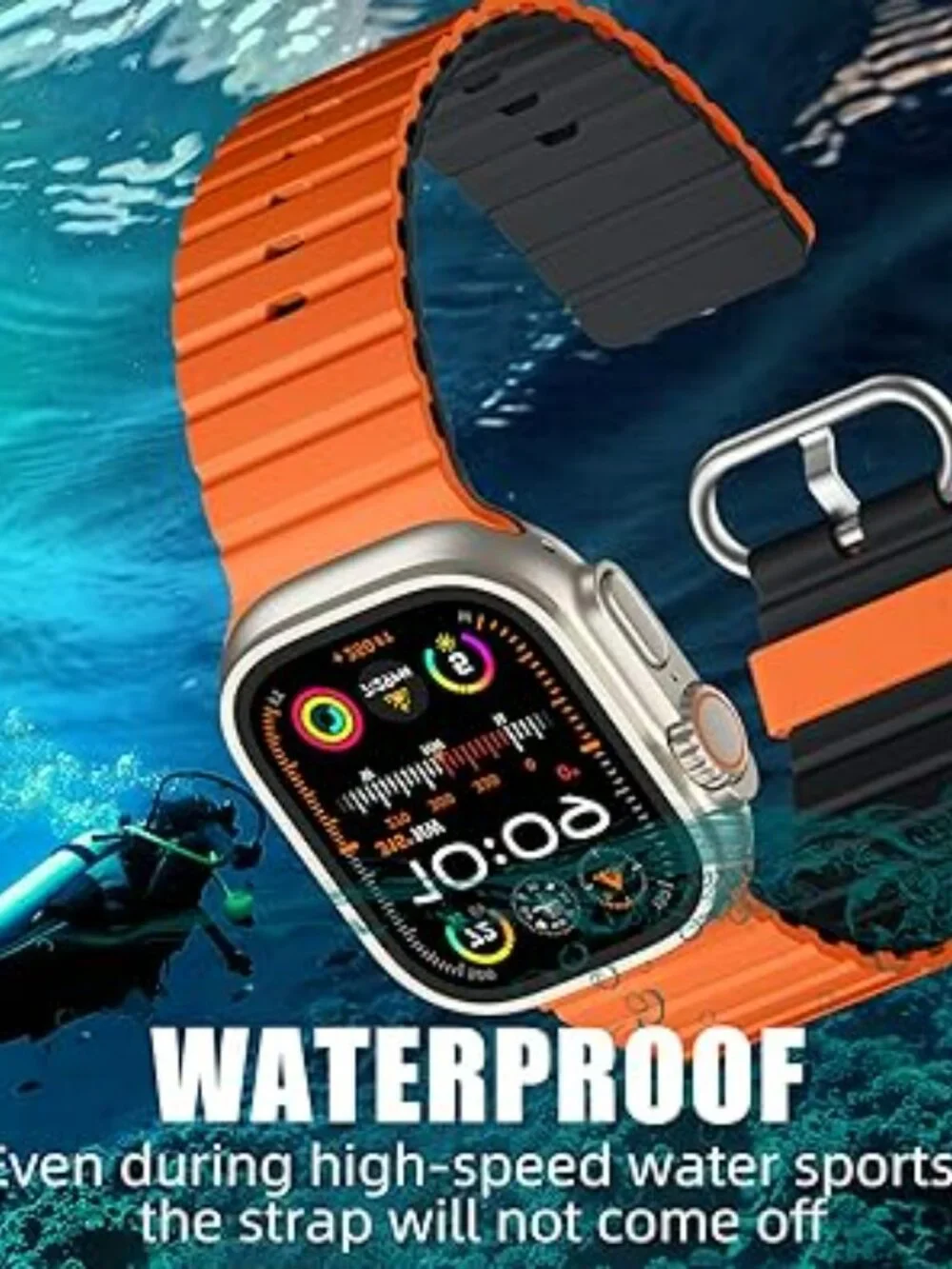 Band for Apple Watch‎ Ultra 3/Ultra 2/Ultra 49mm 46mm 45mm 44mm 42mm Men